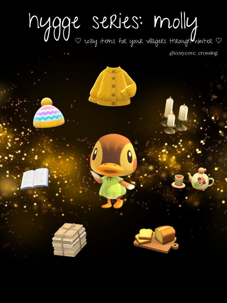 ACNH Villager Gift Guides: Hygge Molly