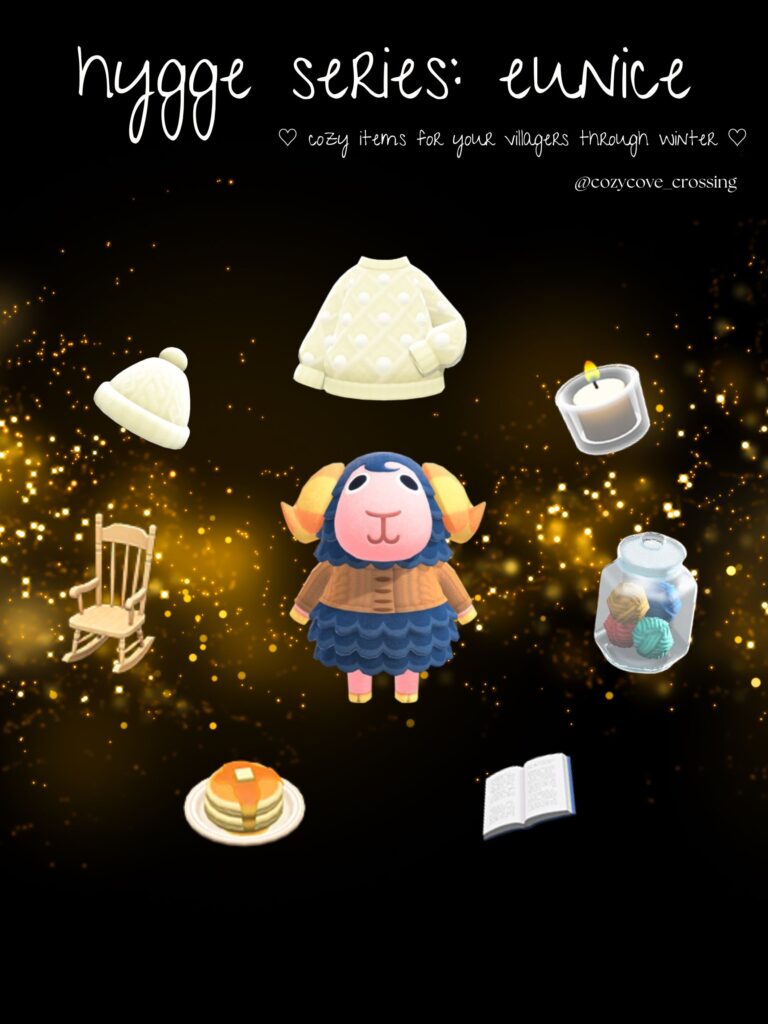 ACNH Villager Gift Guides: Hygge Eunice