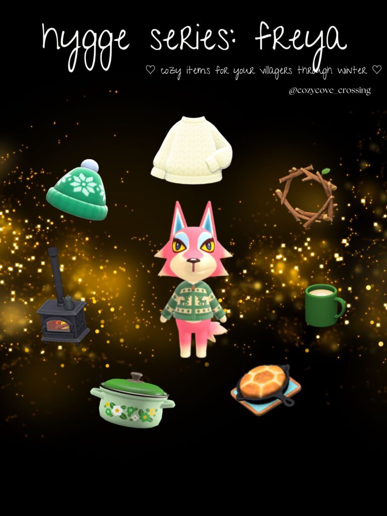 ACNH Villager Gift Guides: Hygge Freya