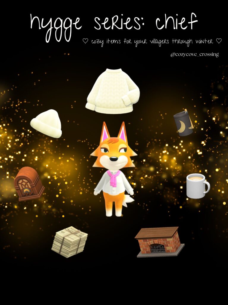 ACNH Villager Gift Guides: Hygge Chief