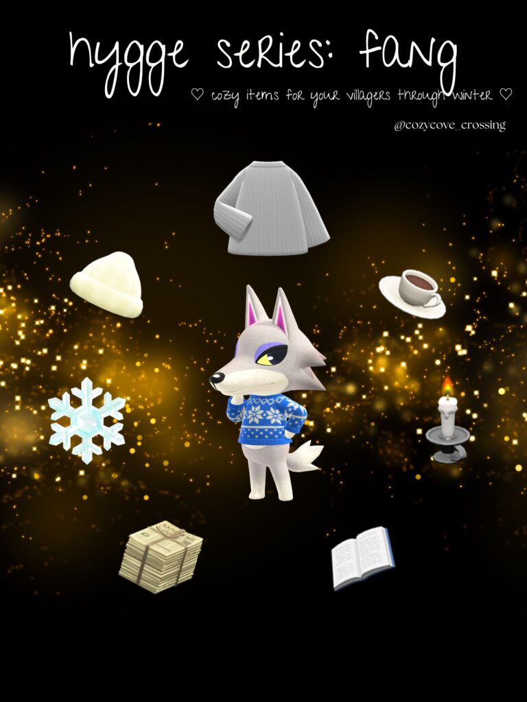 ACNH Villager Gift Guides: Hygge Fang