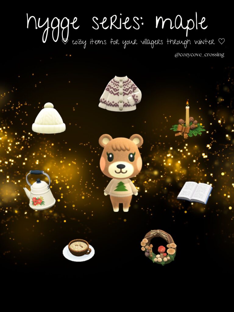 ACNH Villager Gift Guides: Hygge Maple