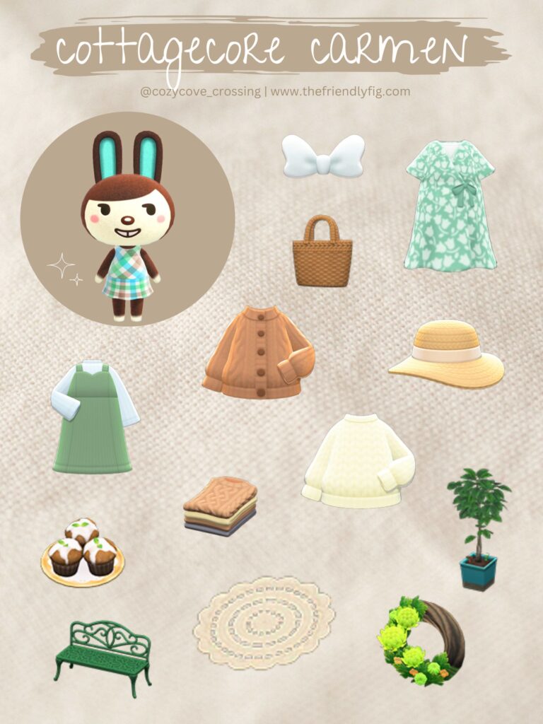 ACNH Carmen Cottagecore Guide