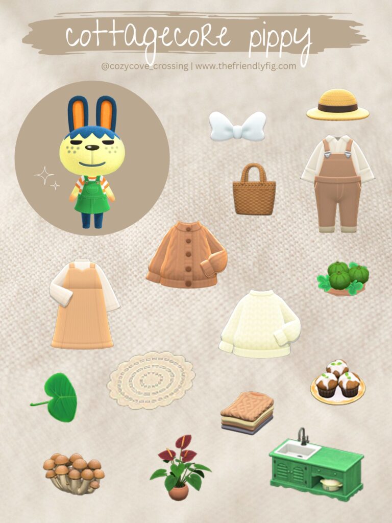 ACNH Pippy Cottagecore Guide