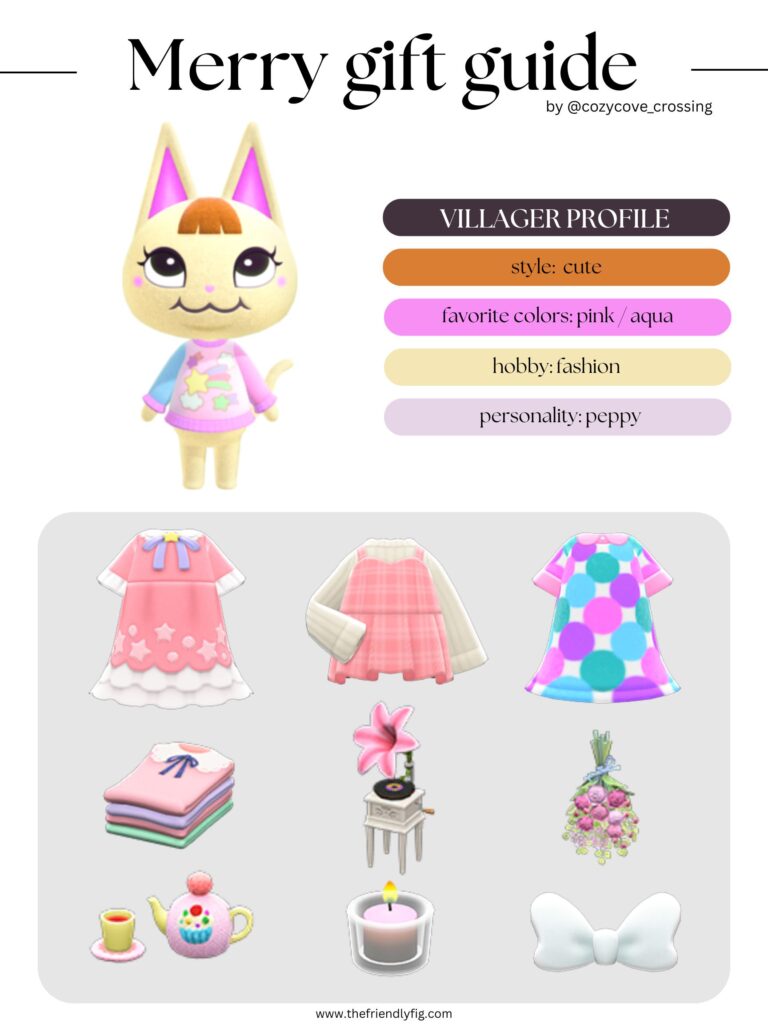 ACNH Villager Gift Guide: Merry
