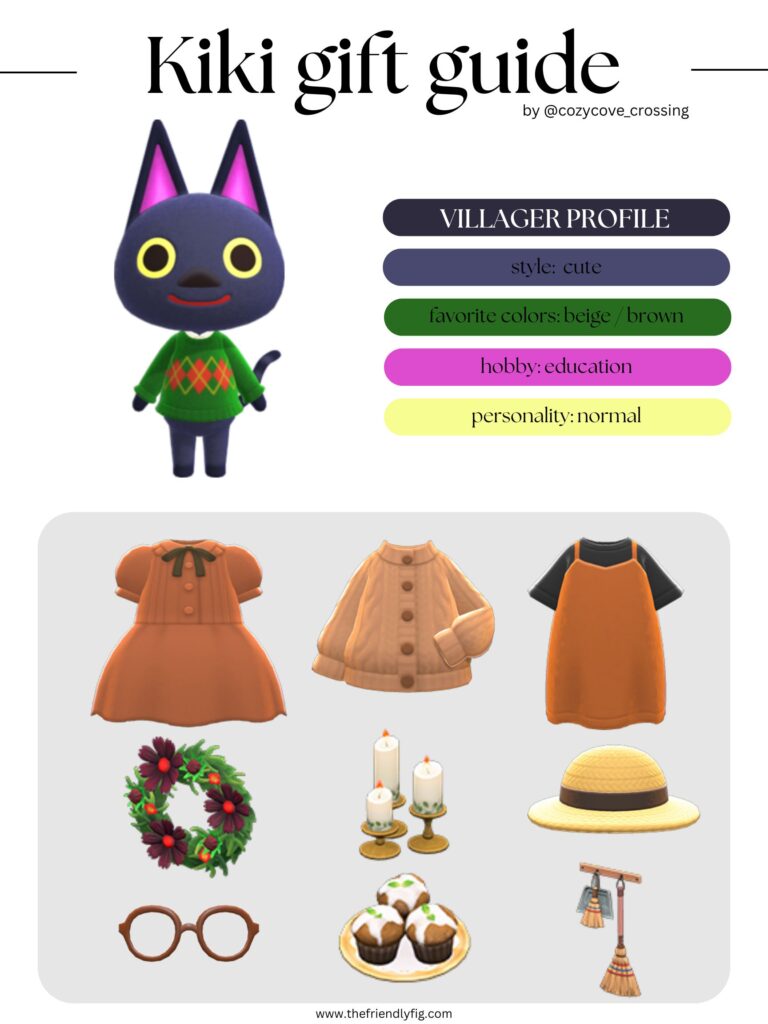 ACNH Villager Gift Guide: Kiki