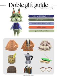 ACNH Villager Gift Guide: Dobie