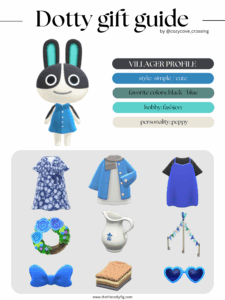 ACNH villager gift guide: Dotty