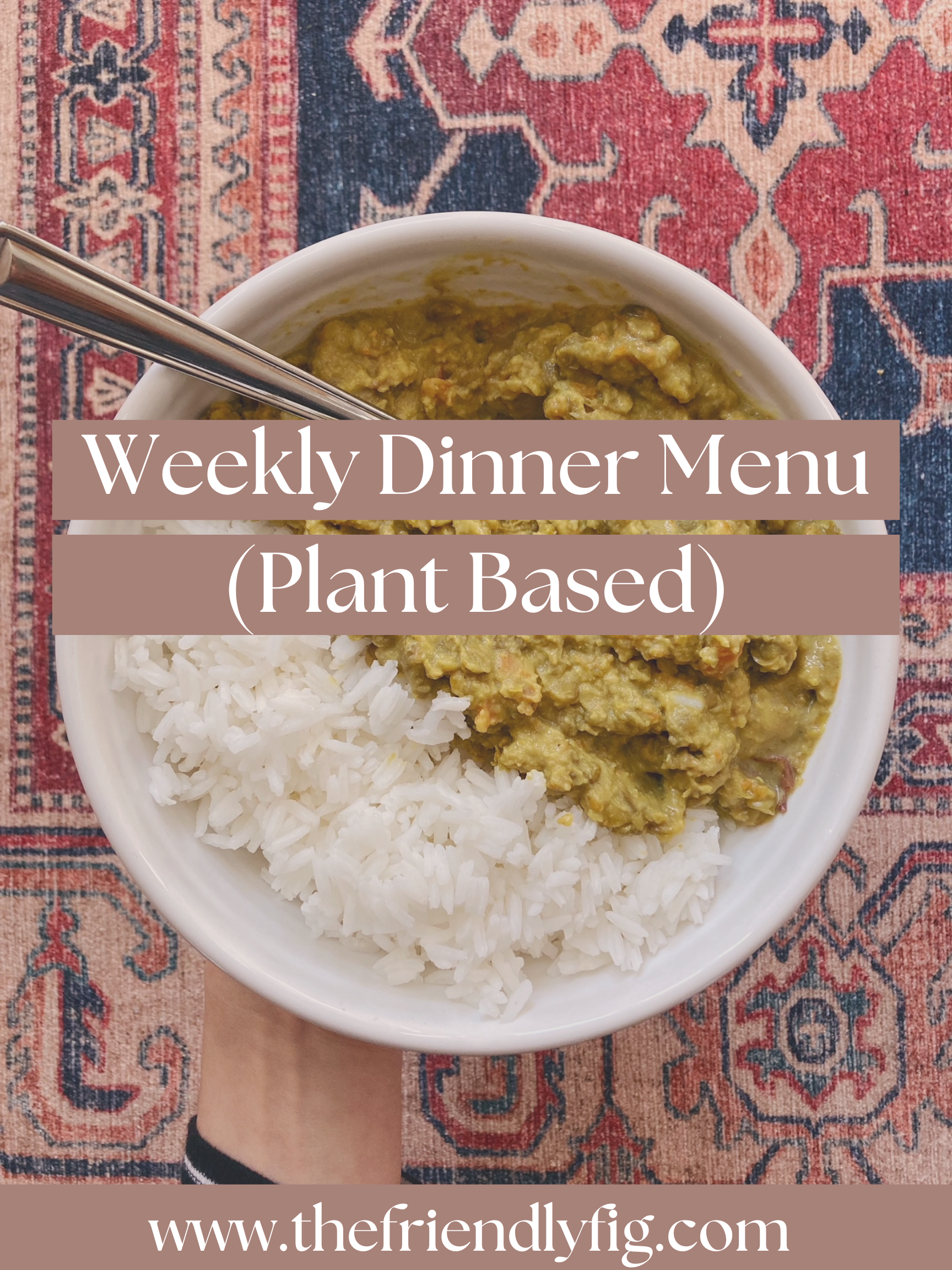 Weekly Dinner Menu