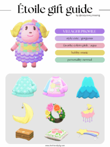 Animal Crossing villager gift guide: Etoile