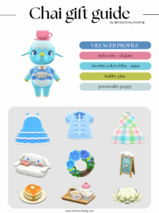 ACNH villager gift guide: Chai