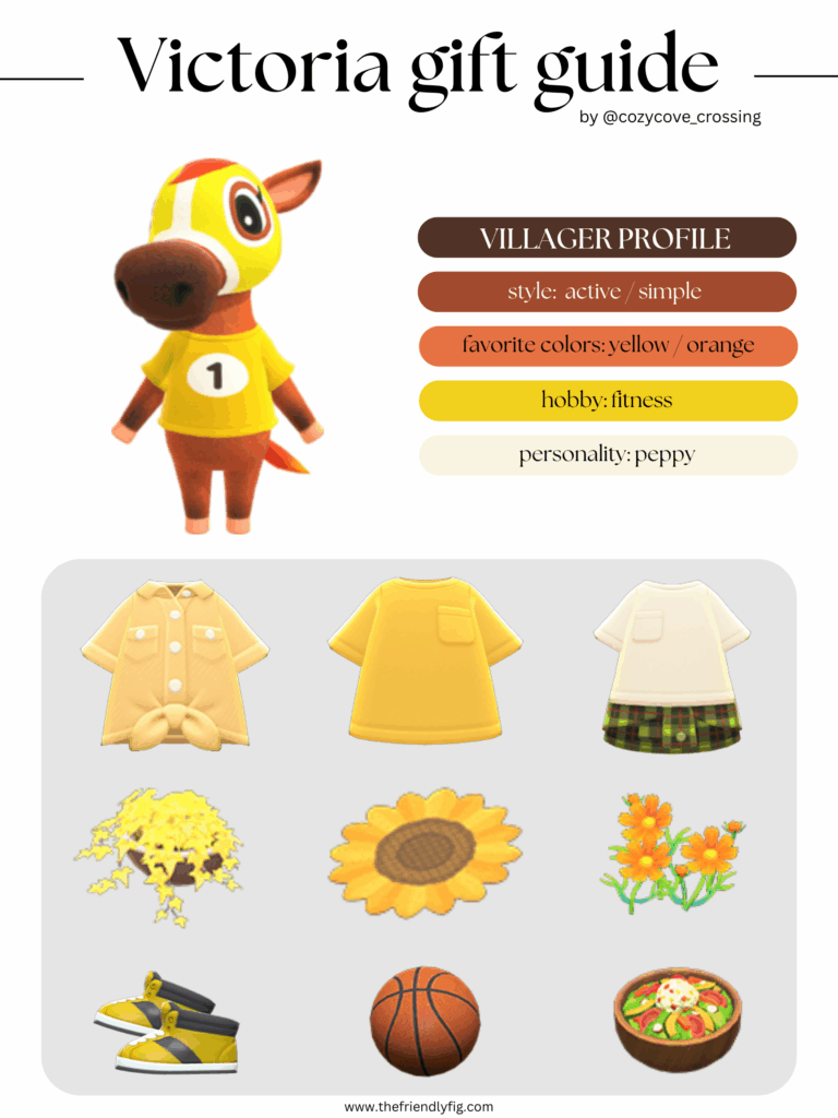 ACNH villager gift guide: Victoria