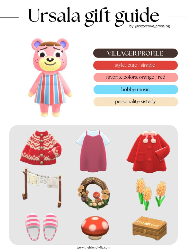 ACNH villager gift guide: Ursala