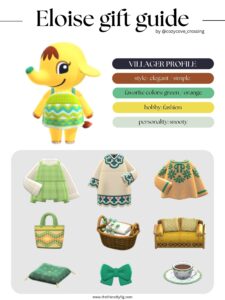 ACNH villager gift guide: Eloise