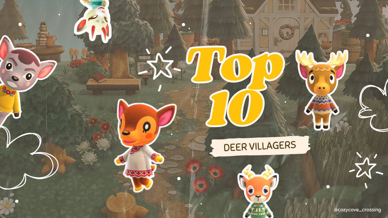 Top 10 Deer Villagers in Animal Crossing
