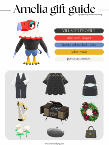 ACNH villager gift guide: Amelia