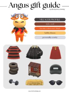ACNH villager gift guide: Angus