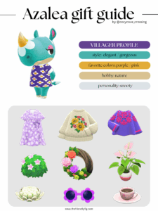 ACNH villager gift guide: Azalea