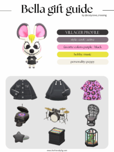 ACNH villager gift guide: Bella