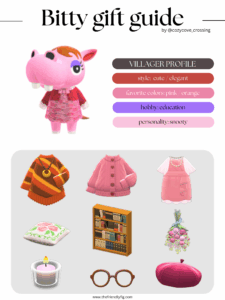 ACNH villager gift guide: Bitty