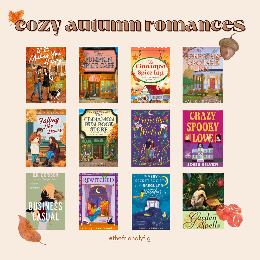 Cozy Autumn Romance Book Recs