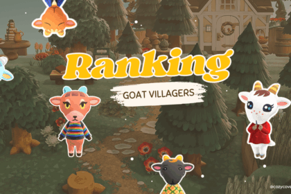 Ranking Goat Villagers in Animal Crossing