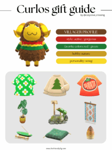 ACNH villager gift guide: Curlos