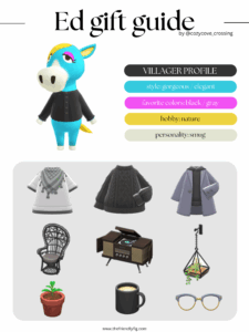 ACNH villager gift guide: Ed