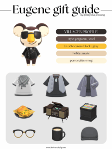 ACNH villager gift guide: Eugene