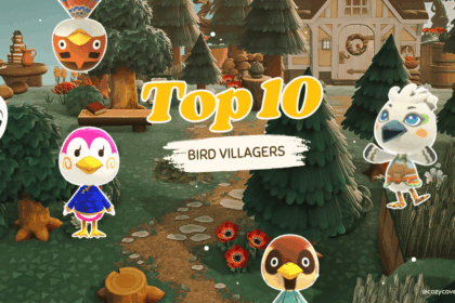Top 10 Bird Villagers in Animal Crossing