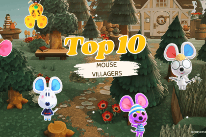 Top 10 Mouse Villagers Animal Crossing