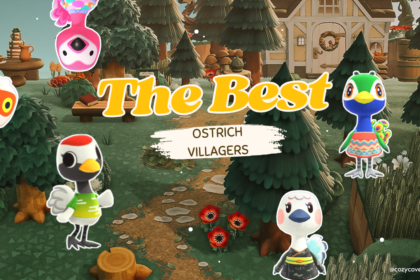 The Best Ostrich Villagers in Animal Crossing