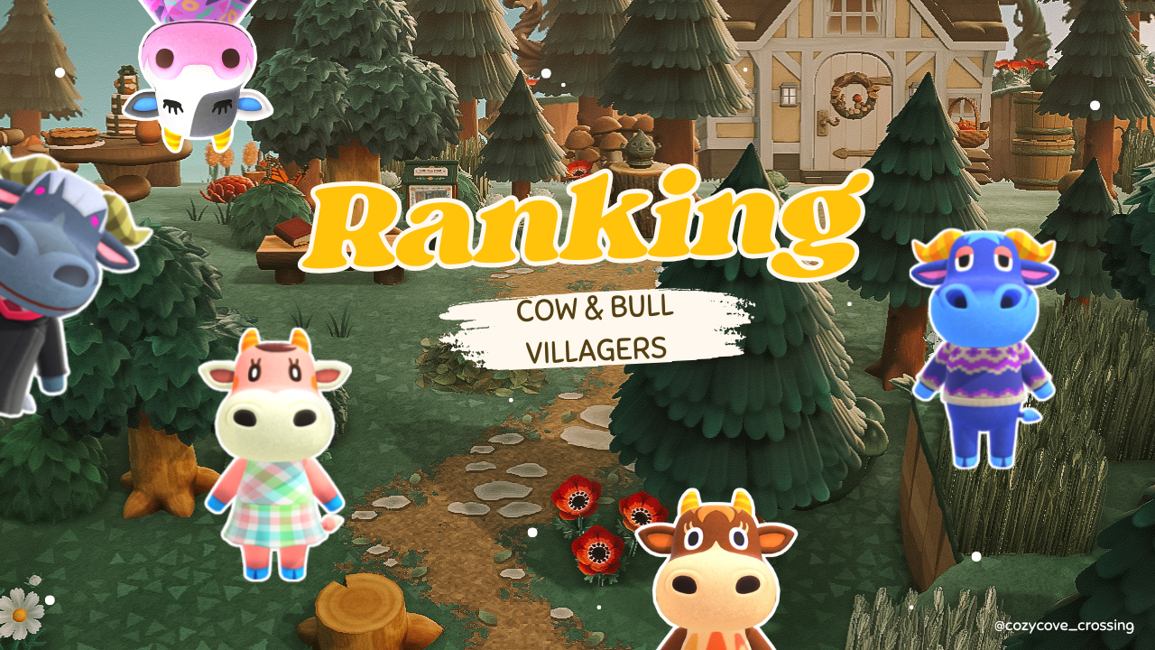 best cow and bull villagers animal crossing