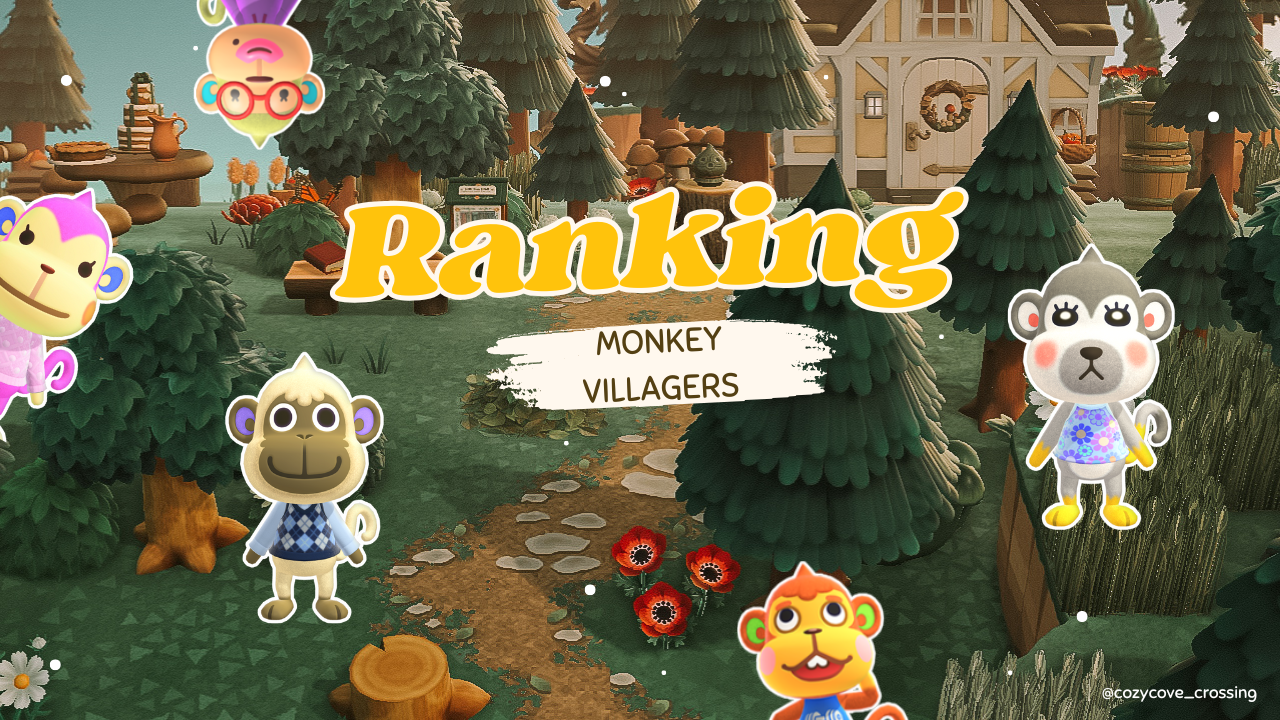best monkey villagers animal crossing