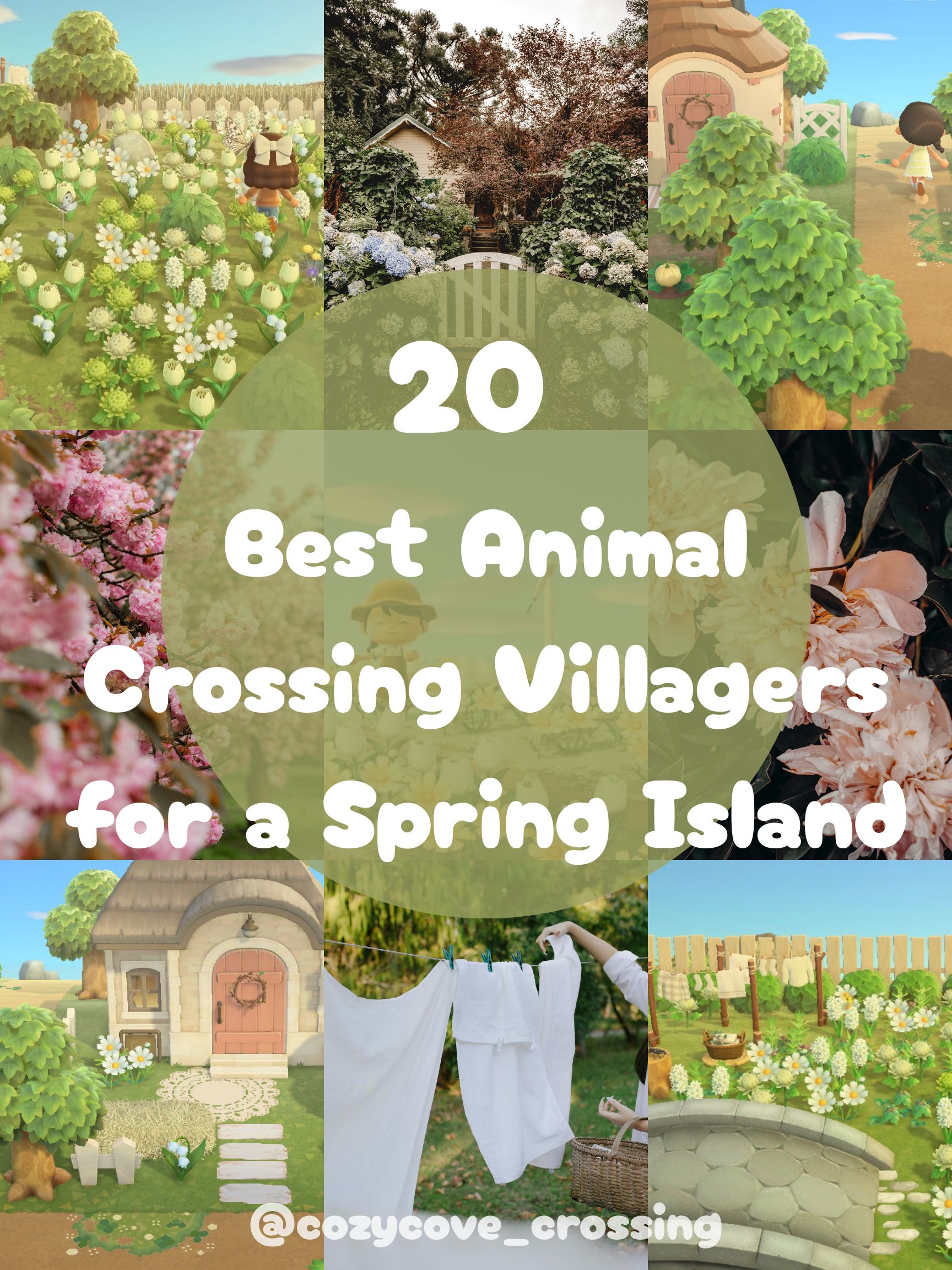 20 Best Spring Animal Crossing Villagers - The Friendly Fig