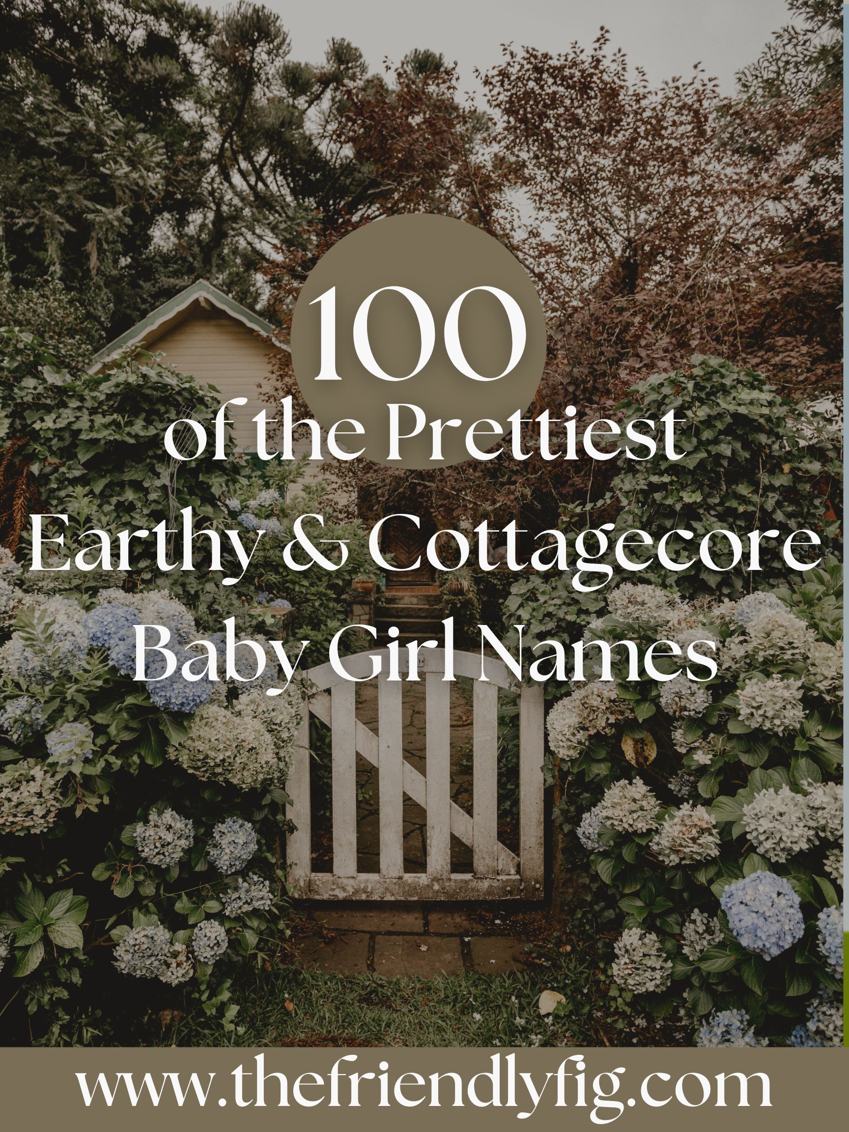 100 of the Prettiest Earthy & Cottagecore Baby Names