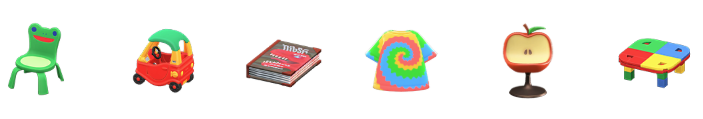 animal crossing kidcore items