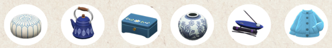 blue animal crossing items