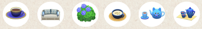 blue animal crossing items