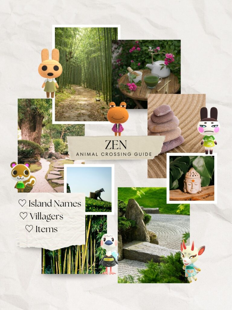 Zen Animal Crossing Island Ideas