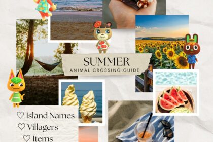 Summer Animal Crossing Island Ideas