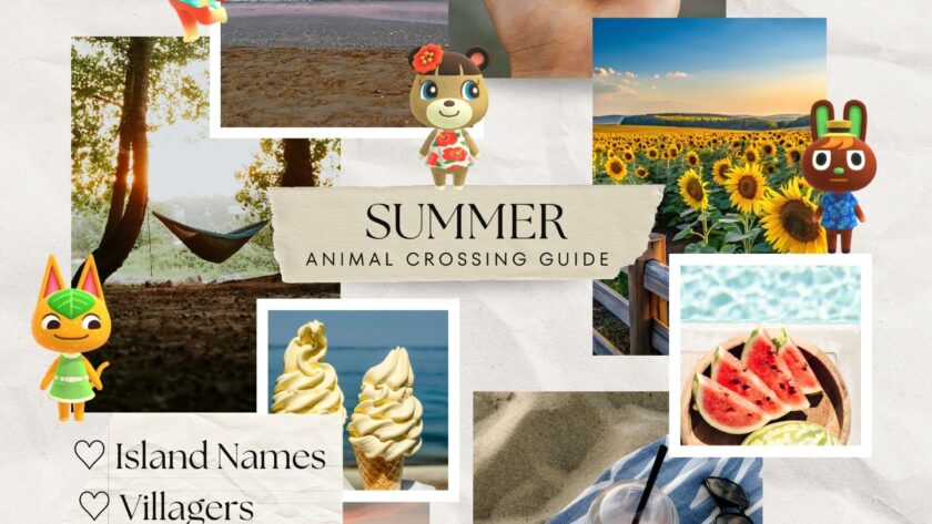 Summer Animal Crossing Island Ideas