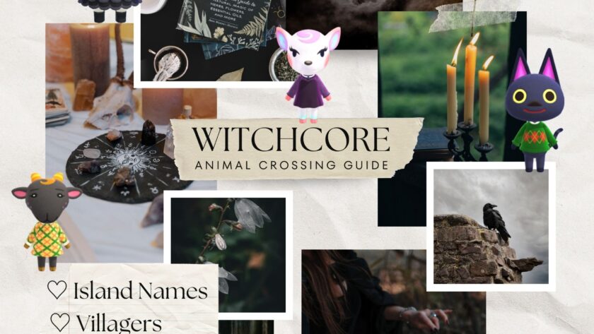 Witchcore Animal Crossing Island Ideas (Names, Villagers, Items)
