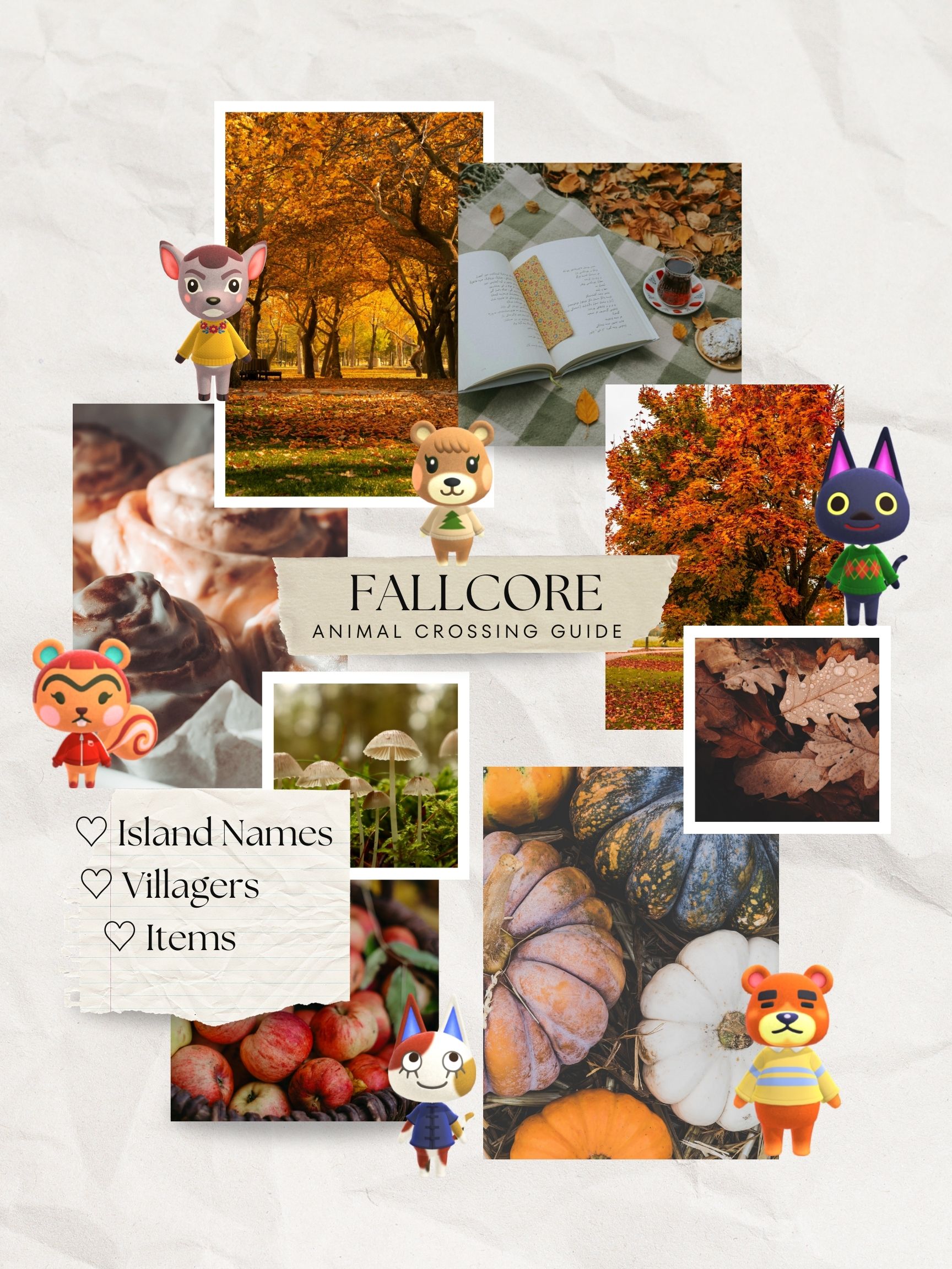 Fall Animal Crossing Island Ideas