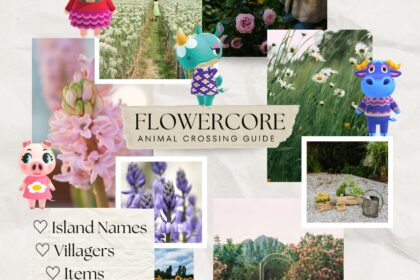 Flowercore Animal Crossing Island Ideas (Names, Villagers, Items)