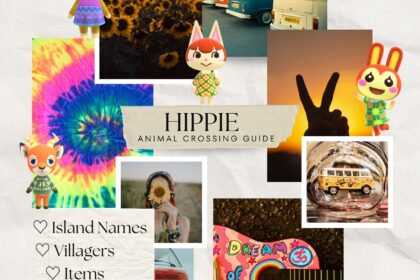 Hippie Animal Crossing Island Ideas (Names, Villagers, Items)