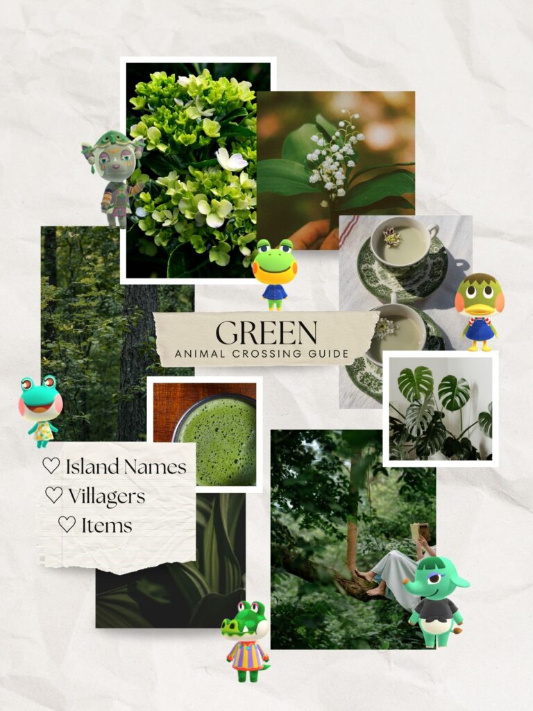Green Animal Crossing Island Ideas (Names, Villagers, Items)