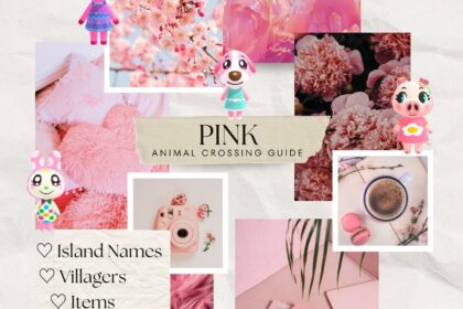 Pink Animal Crossing Island Ideas (Names, Villagers, Items)