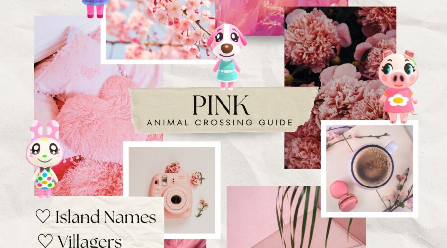 Pink Animal Crossing Island Ideas (Names, Villagers, Items)