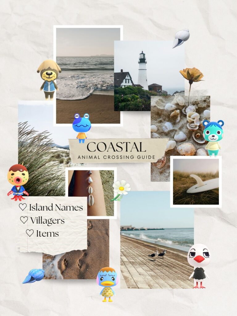 Coastal Animal Crossing Island Ideas (Names, Villagers, Items)